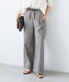 le.coeur blanc / ルクールブラン その他パンツ | グレンチェックスラブパンツ