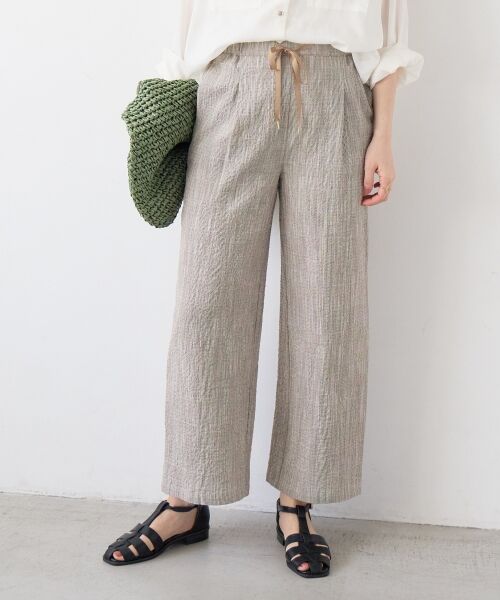 le.coeur blanc / ルクールブラン その他パンツ | グレンチェックスラブパンツ | 詳細19