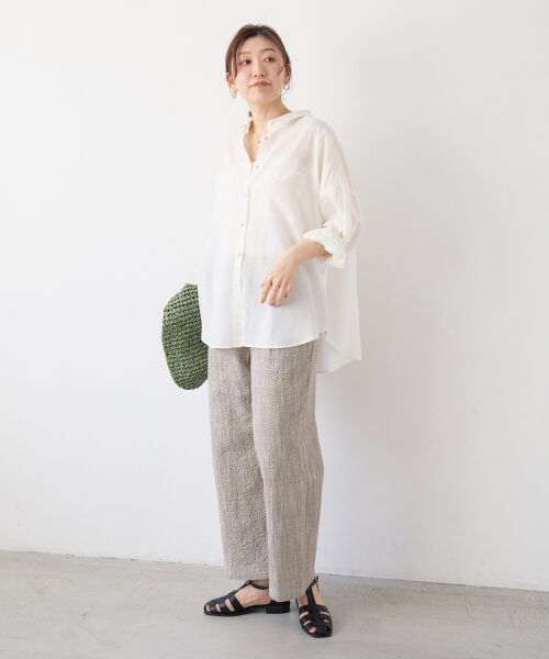 le.coeur blanc / ルクールブラン その他パンツ | グレンチェックスラブパンツ | 詳細29