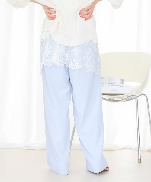 le.coeur blanc / ルクールブラン その他パンツ | フルダルイージーワイドパンツ | 詳細18