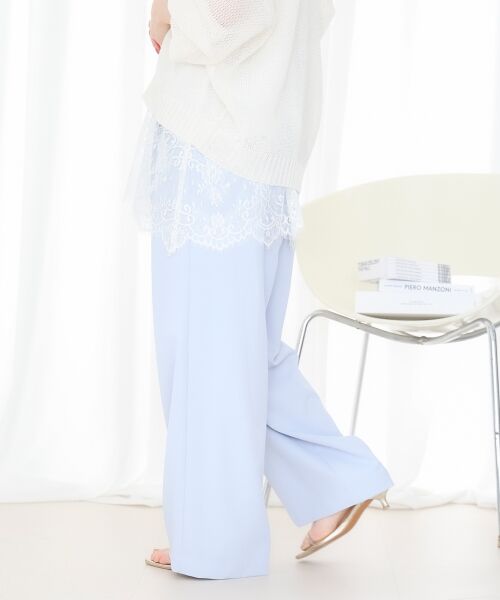 le.coeur blanc / ルクールブラン その他パンツ | フルダルイージーワイドパンツ | 詳細19