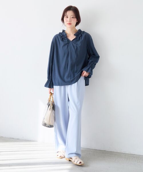 le.coeur blanc / ルクールブラン その他パンツ | フルダルイージーワイドパンツ | 詳細24