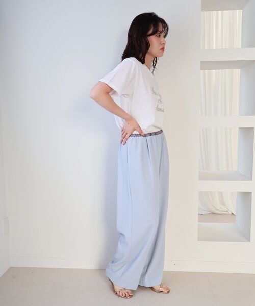 le.coeur blanc / ルクールブラン その他パンツ | フルダルイージーワイドパンツ | 詳細29