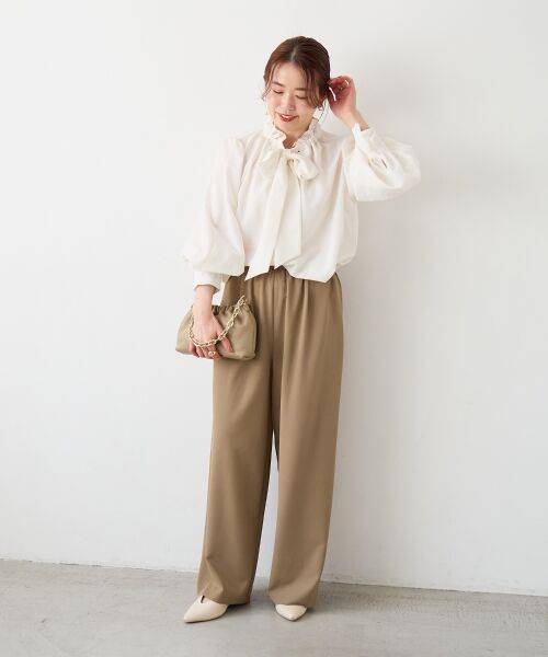 le.coeur blanc / ルクールブラン その他パンツ | フルダルイージーワイドパンツ | 詳細6