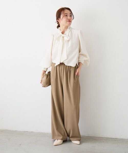 le.coeur blanc / ルクールブラン その他パンツ | フルダルイージーワイドパンツ | 詳細7
