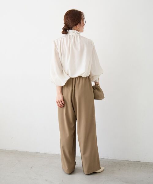 le.coeur blanc / ルクールブラン その他パンツ | フルダルイージーワイドパンツ | 詳細8