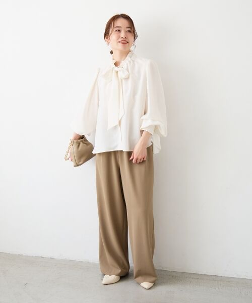 le.coeur blanc / ルクールブラン その他パンツ | フルダルイージーワイドパンツ | 詳細9