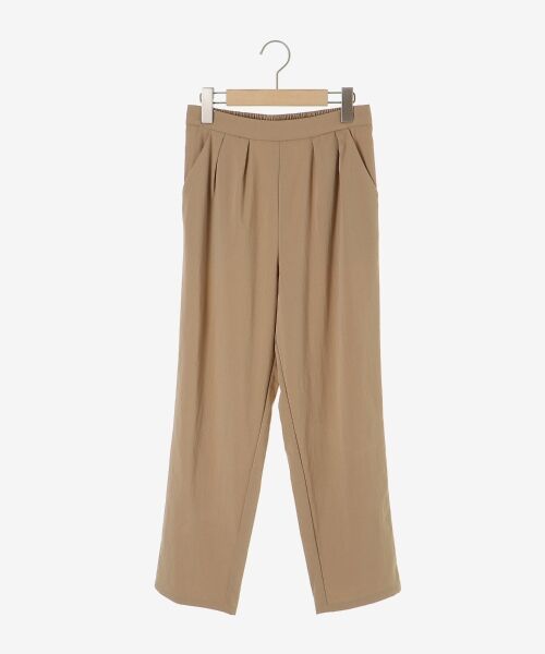 le.coeur blanc / ルクールブラン その他パンツ | ストレッチツータックテーパード | 詳細1