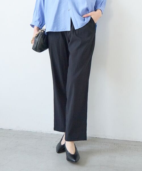 le.coeur blanc / ルクールブラン その他パンツ | ストレッチツータックテーパード | 詳細27