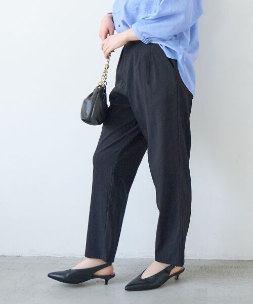 le.coeur blanc / ルクールブラン その他パンツ | ストレッチツータックテーパード | 詳細29