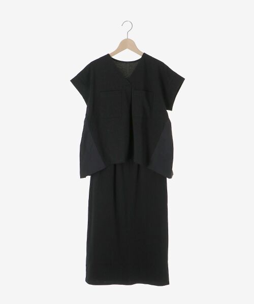 le.coeur blanc / ルクールブラン ロング・マキシ丈ワンピース | MVS天竺プルオーバー×スカートセット | 詳細12