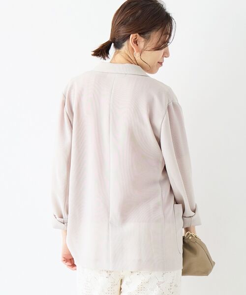 le.coeur blanc / ルクールブラン その他アウター | メッシュダブルブレストジャケット | 詳細14