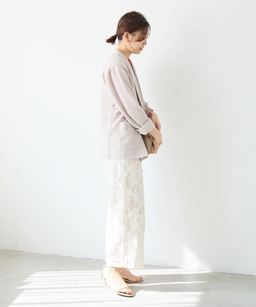 le.coeur blanc / ルクールブラン その他アウター | メッシュダブルブレストジャケット | 詳細19