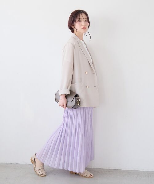 le.coeur blanc / ルクールブラン その他アウター | メッシュダブルブレストジャケット | 詳細9