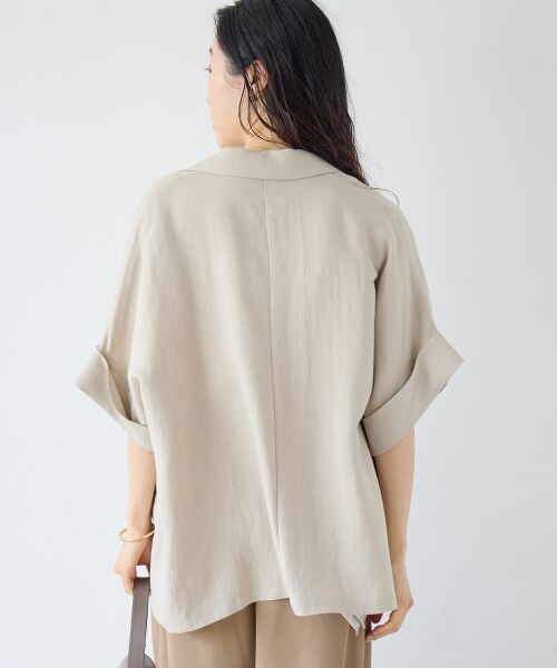 le.coeur blanc / ルクールブラン テーラードジャケット | タンブラーハーフスリーブテーラードジャケット | 詳細17