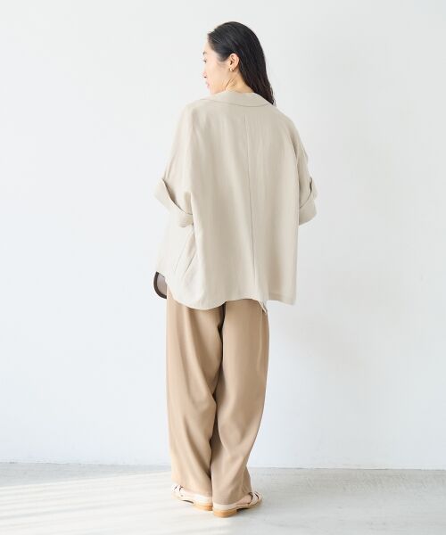 le.coeur blanc / ルクールブラン テーラードジャケット | タンブラーハーフスリーブテーラードジャケット | 詳細23