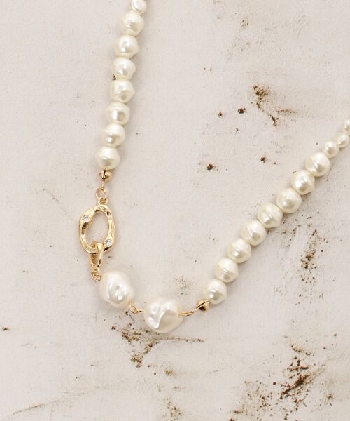 le.coeur blanc / ルクールブラン ネックレス・ペンダント・チョーカー | ニュアンスモチーフ×パールネックレス | 詳細2