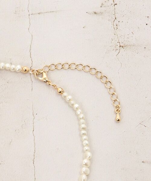 le.coeur blanc / ルクールブラン ネックレス・ペンダント・チョーカー | ニュアンスモチーフ×パールネックレス | 詳細3