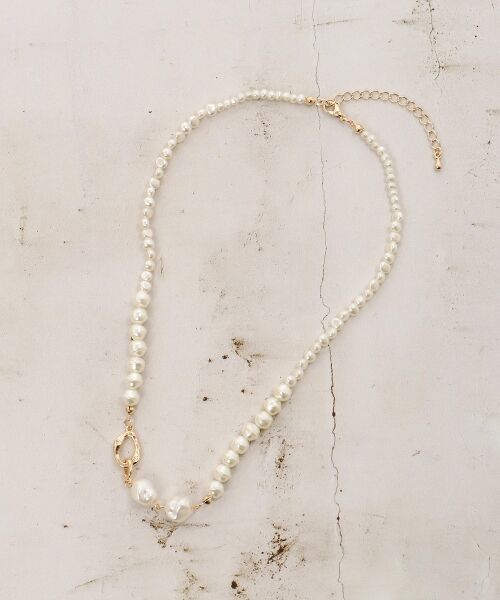 le.coeur blanc / ルクールブラン ネックレス・ペンダント・チョーカー | ニュアンスモチーフ×パールネックレス | 詳細4