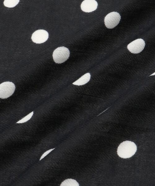 le.coeur blanc / ルクールブラン バンダナ・スカーフ | ドット大判スカーフ | 詳細19