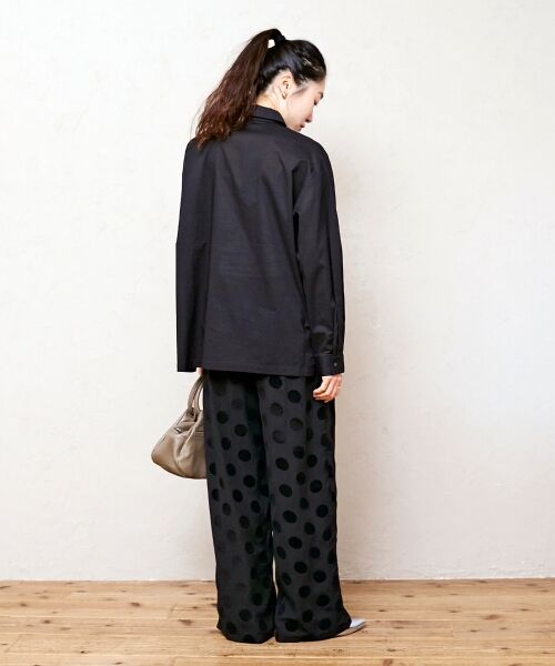 le.coeur blanc / ルクールブラン その他パンツ | 《WEB限定アイテム》フロッキードットイージーパンツ | 詳細16