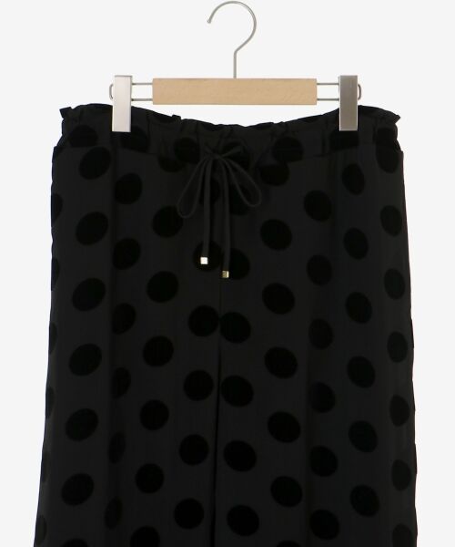 le.coeur blanc / ルクールブラン その他パンツ | 《WEB限定アイテム》フロッキードットイージーパンツ | 詳細24