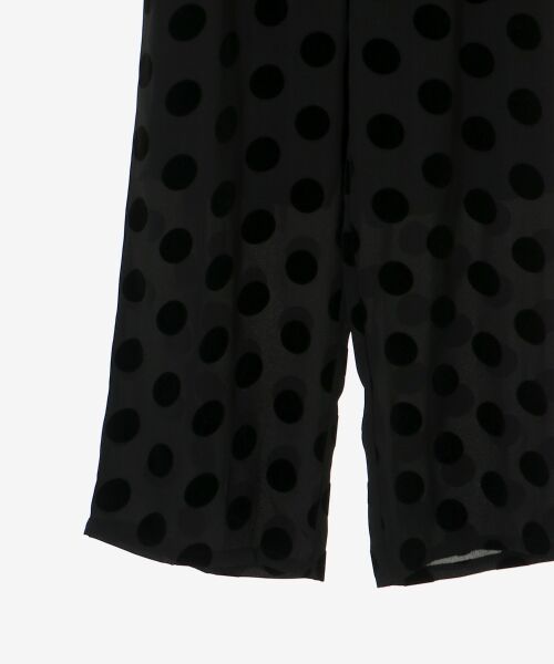 le.coeur blanc / ルクールブラン その他パンツ | 《WEB限定アイテム》フロッキードットイージーパンツ | 詳細26