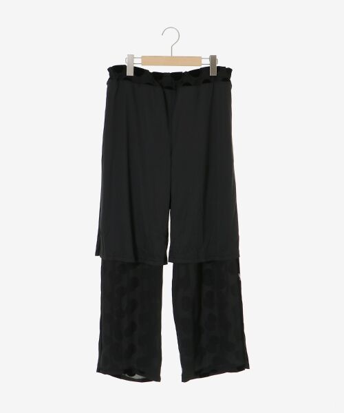 le.coeur blanc / ルクールブラン その他パンツ | 《WEB限定アイテム》フロッキードットイージーパンツ | 詳細28