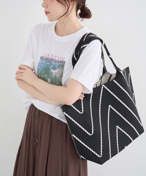 le.coeur blanc / ルクールブラン トートバッグ | 《WEB限定アイテム》バイヤス柄トートバッグ | 詳細8