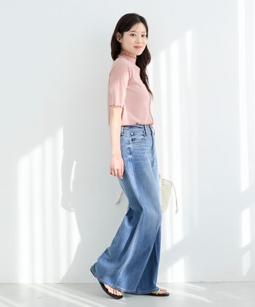 le.coeur blanc / ルクールブラン カットソー | 《WEB限定アイテム》メロウシアーハイネックトップス | 詳細11