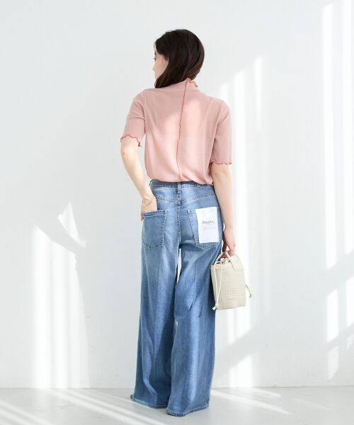 le.coeur blanc / ルクールブラン カットソー | 《WEB限定アイテム》メロウシアーハイネックトップス | 詳細13