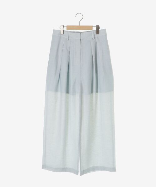 le.coeur blanc / ルクールブラン その他パンツ | vaneumリネンブレンドタックワイドパンツ | 詳細13