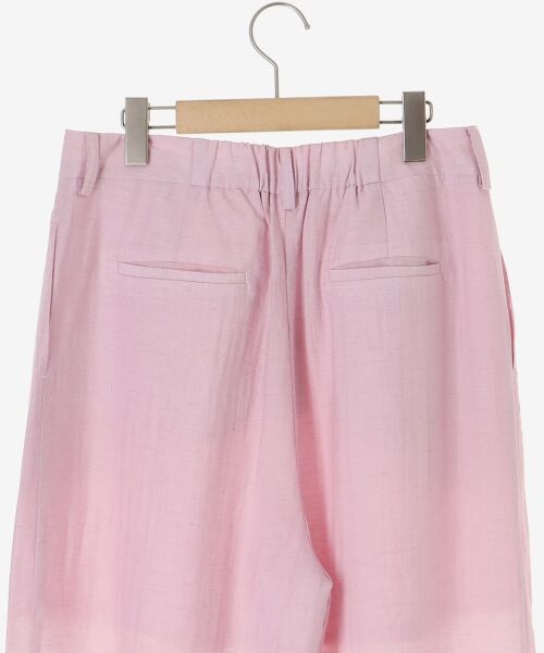 le.coeur blanc / ルクールブラン その他パンツ | vaneumリネンブレンドタックワイドパンツ | 詳細25