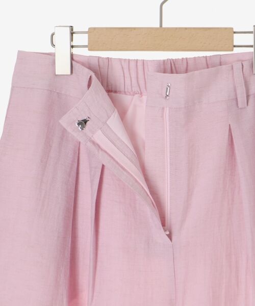 le.coeur blanc / ルクールブラン その他パンツ | vaneumリネンブレンドタックワイドパンツ | 詳細27