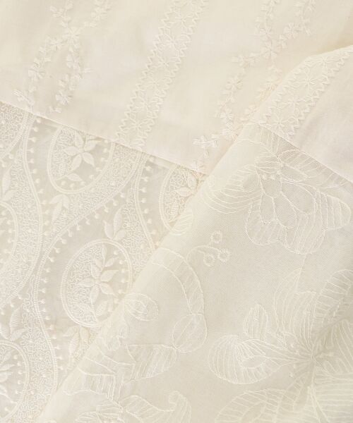 le.coeur blanc / ルクールブラン その他パンツ | vaneumレースファブリックドッキングパンツ | 詳細19