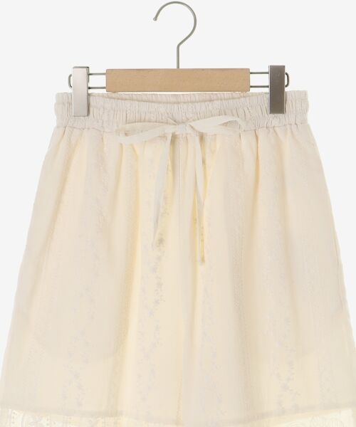 le.coeur blanc / ルクールブラン その他パンツ | vaneumレースファブリックドッキングパンツ | 詳細30