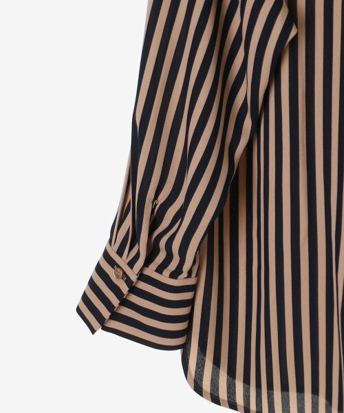le.coeur blanc / ルクールブラン シャツ・ブラウス | 【日本製】ストライプボウタイブラウス | 詳細17