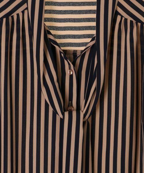 le.coeur blanc / ルクールブラン シャツ・ブラウス | 【日本製】ストライプボウタイブラウス | 詳細18