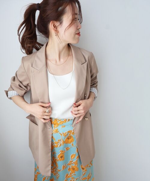 le.coeur blanc / ルクールブラン その他アウター | ダブルブレストジャケット | 詳細17