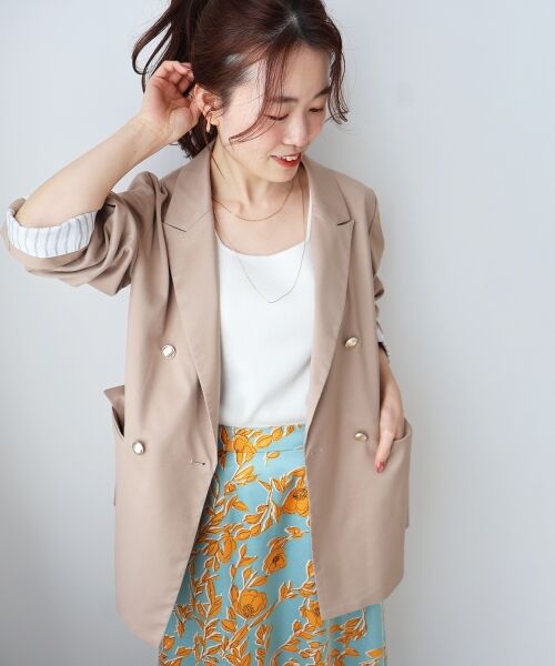 le.coeur blanc / ルクールブラン その他アウター | ダブルブレストジャケット | 詳細18