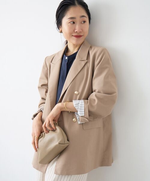 le.coeur blanc / ルクールブラン その他アウター | ダブルブレストジャケット | 詳細2