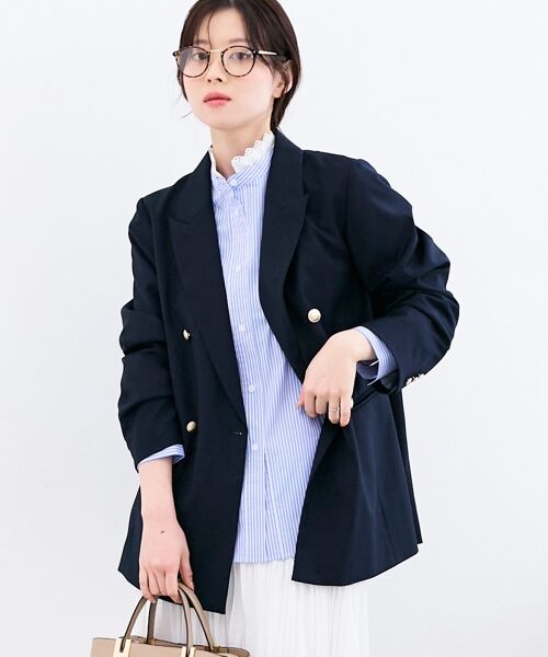 le.coeur blanc / ルクールブラン その他アウター | ダブルブレストジャケット | 詳細20