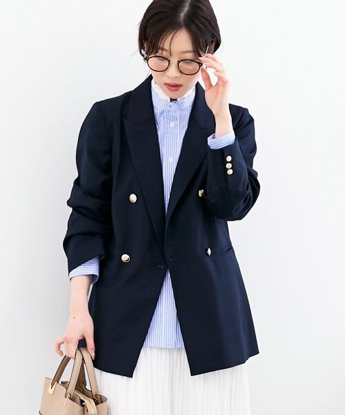 le.coeur blanc / ルクールブラン その他アウター | ダブルブレストジャケット | 詳細21