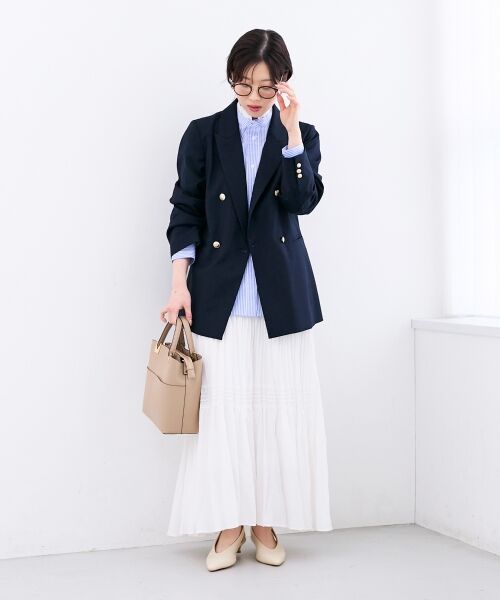 le.coeur blanc / ルクールブラン その他アウター | ダブルブレストジャケット | 詳細24