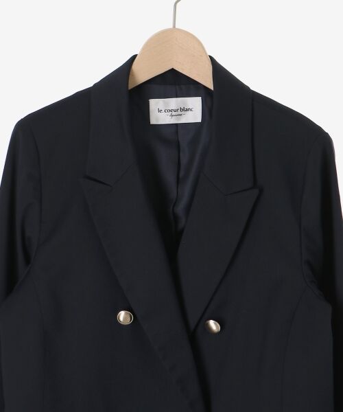 le.coeur blanc / ルクールブラン その他アウター | ダブルブレストジャケット | 詳細26