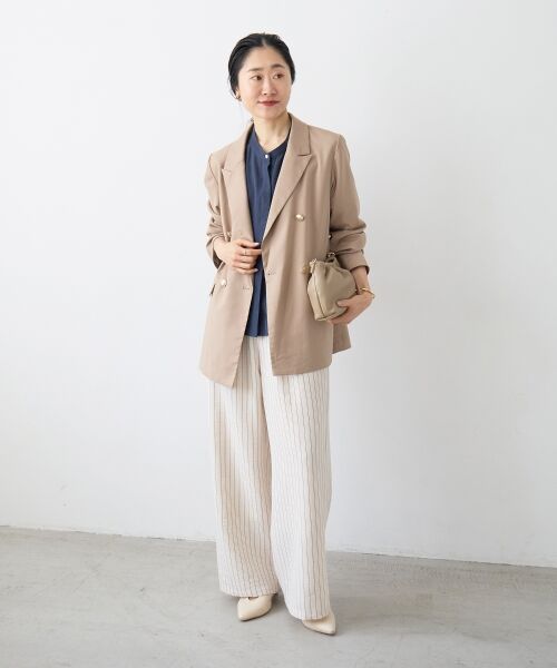 le.coeur blanc / ルクールブラン その他アウター | ダブルブレストジャケット | 詳細9