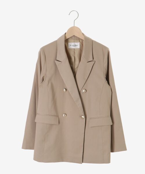 le.coeur blanc / ルクールブラン その他アウター | ダブルブレストジャケット | 詳細1