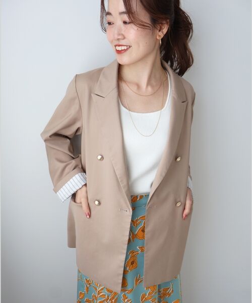 le.coeur blanc / ルクールブラン その他アウター | ダブルブレストジャケット | 詳細29