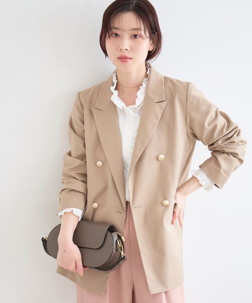 le.coeur blanc / ルクールブラン その他アウター | ダブルブレストジャケット | 詳細3