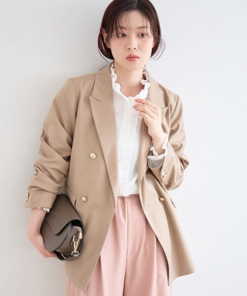 le.coeur blanc / ルクールブラン その他アウター | ダブルブレストジャケット | 詳細4